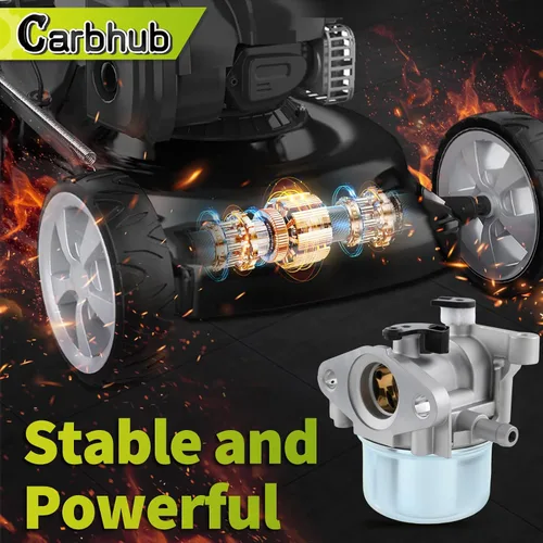 Miniatura 7 de Carbhub Kit de Carburador 675 190CC para Cortacésped de Empuje 6.25HP 6.75HP 190CC Serie 675 Motor Craftsman Troy Bilt TB230 725EX Toro 22 Recycler