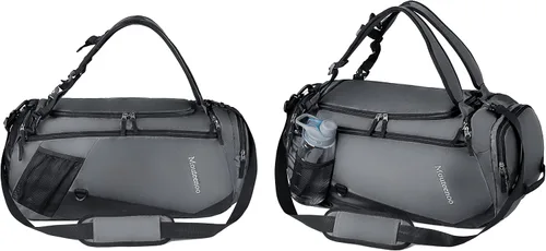 Miniatura 5 de Mouteenoo Mochila de viaje con compartimento para zapatos, resistente al agua, bolsa de gimnasio con correas de hombro para hombres y mujeres