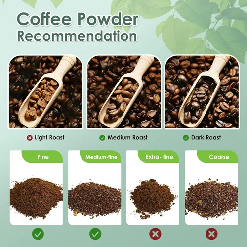 Miniatura 3 de LIHONG - Cápsulas de café reutilizables de acero inoxidable, cápsulas de café reutilizables, cápsulas de espresso reutilizables compatibles