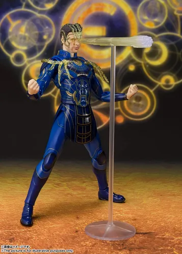 Miniatura 8 de Bandai Spirits S.H. Figuarts Marvel Eternal Ecaris, Aprox. 5.9 pulgadas (5.906 in), PVC y ABS Figura de acción pintada