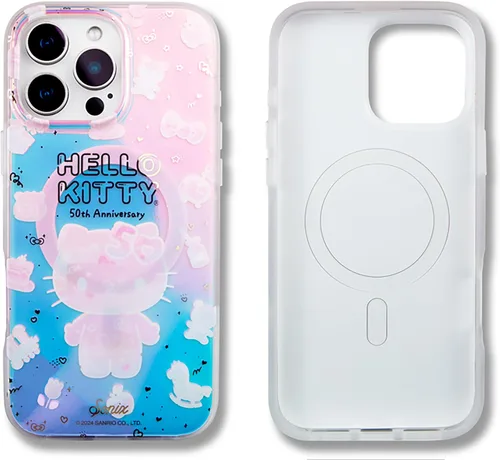 Miniatura 171 de Sonix x Sanrio - Funda para iPhone 15 Pro, compatible con MagSafe, probada en caídas de 10 pies, adivinador Kuromi