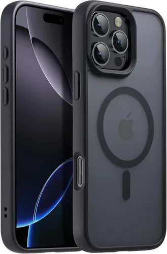 Miniatura 20 de Funda para iPhone 17 Pro Max con protector de lente de cámara [protección de grado militar de 10 pies] compatible con MagSafe a prueba de golpes