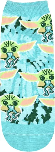 Miniatura 6 de STAR WARS Baby Yoda Tie Dye Knit JuniorsWomens 5 Pack Ankle Socks