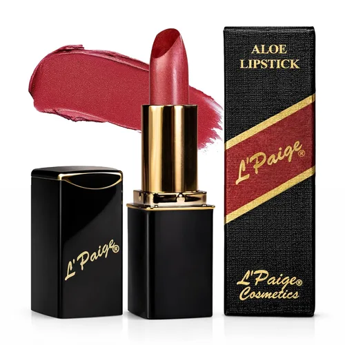 Miniatura 18 de L'Paige Lápiz labial y mancha de labios que cambian de color de pH - Transformación de marrón a rojo frambuesa, infusión de aloe vera, acabado LBR