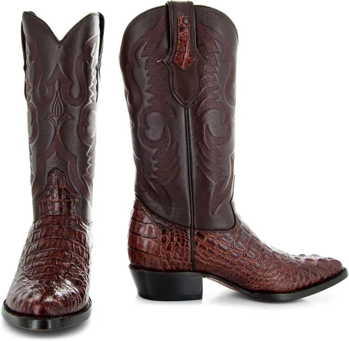 Miniatura 3 de Soto Boots Botas vaqueras con estampado de cola Gator H7006 para hombre