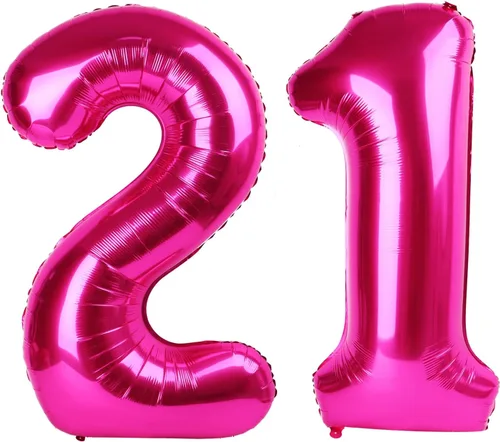 Miniatura 96 de Globo de cumpleaños número 4 dorado de 40 pulgadas, globos gigantes del número cuatro 14 24 34 40 44 2024, globos grandes de lámina de mylar para Oro