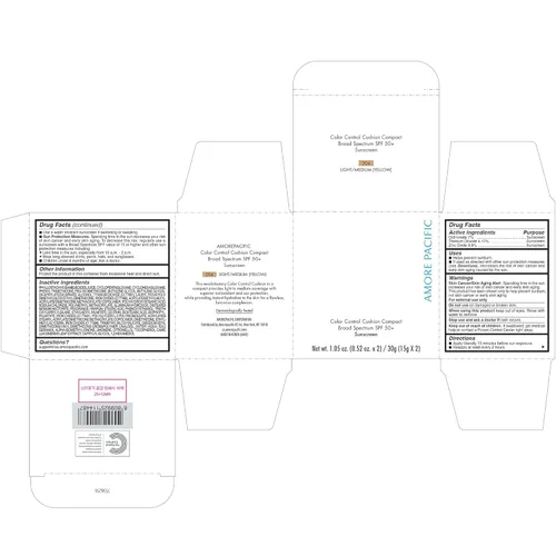 Miniatura 20 de AMOREPACIFIC – Cojín de control de color, compacto, de amplio espectro SPF 50+