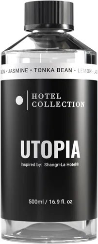 Miniatura 38 de Aceite Difusor Colección Hotel - Sueña - Aceite Esencial de Fragancia de Aromaterapia - Té Blanco Brillante, Vainilla Dulce y Cedro Terroso - 50ML