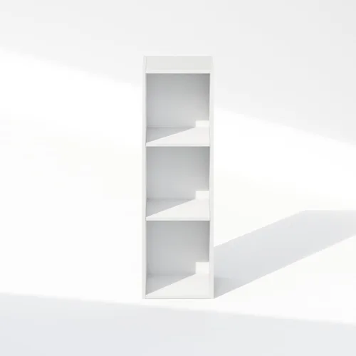 Miniatura 7 de Furinno Reed - Organizadores de armario de 3 niveles y almacenamiento, organizador de armario, estante abierto, para armario, dormitorio, sala