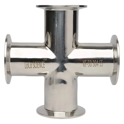 Miniatura 16 de Adaptador de acero inoxidable para accesorios de tubería de vacío - KF-16, tubo de fuelle corregado (39.370 in)