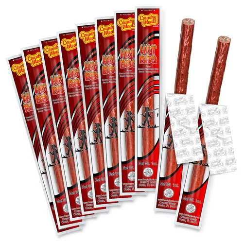 Miniatura 8 de Country Meats - Palitos de carne, 0 grasas trans, bajo en carbohidratos, alta proteína, botanas keto, idóneas para alimentación keto