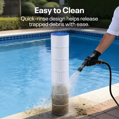 Miniatura 7 de POOLPURE El filtro de piscina PLF137A reemplaza a PA137, Unicel C-7490, Filbur FC-1297, FC-6455, Hayward CX1380-RE, C-5500, C5520, SD-00368