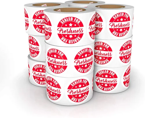 Miniatura 7 de Etiquetas selladas para entrega de alimentos a prueba de manipulaciones para frescura – 500 calcomanías adhesivas para entrega segura de alimentos