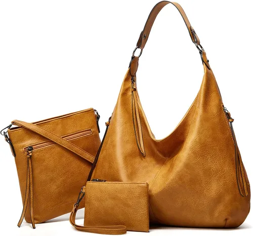 Bolso de mano para mujer bolso shopper bolso de hombro de cuero bolso de hombro grande bolsos de mano con billetera