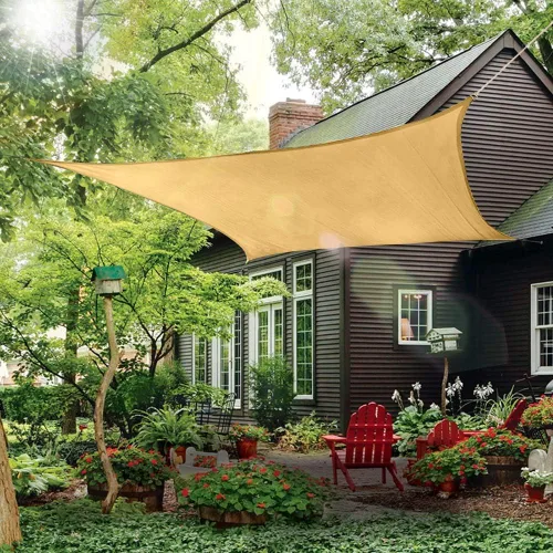 Miniatura 16 de Coconut - Toldo para patio, cubierta de tela para exteriores, toldo de tela para pérgola, patio trasero, jardín, garaje abierto Arena