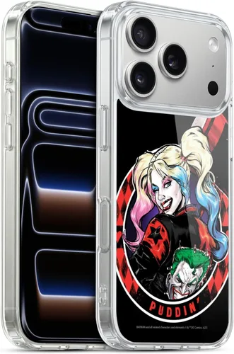 Miniatura 75 de Head Case Designs Funda de gel suave con licencia oficial de Batman DC Comics Love Hate Joker Harley Quinn Graphics [protección de grado militar]