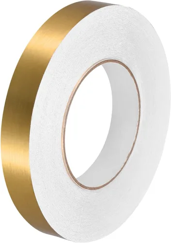 Miniatura 16 de uxcell Adhesivo autoadhesivo de aluminio de 1.18 pulgadas x 164 pies, tira de cinta adhesiva impermeable para pared, gabinete, cocina