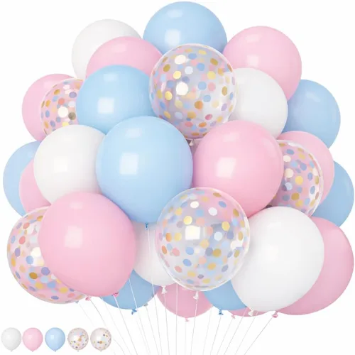 Miniatura 12 de HILAVO Globos negros, azules, blancos