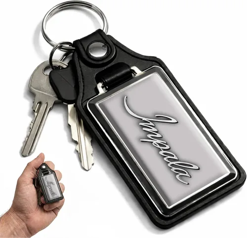 Miniatura 37 de Brotherhood Car Key Chain for Cutlass - Classic Models Keychain for Men and Women Gift Key Ring Azul alpino