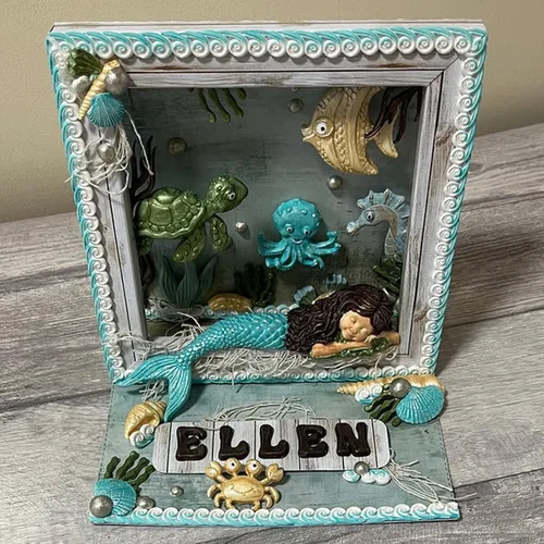 Miniatura 4 de Moldes de chocolate de pescado, tiburón marino, coral, moldes de silicona para dulces, moldes para hornear fondant con temática de mar