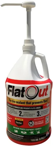Miniatura 11 de FlatOut Sellador de neumáticos todoterreno, fórmula de equipo de energía para exteriores, evita neumáticos pinchados, fija un neumático plano, sella