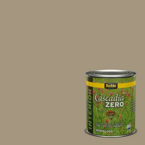 Miniatura 176 de Rodda Paint CASCADIA XL - Pintura satinada e imprimación para exteriores en uno, cuarto de galón, ancla