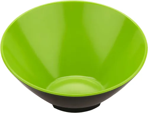 Miniatura 59 de G.E.T. B-792-W - Cuenco en ángulo para servir en cascada para ensaladas, arroz y postre, 24 onzas / 9.25 pulgadas, color blanco