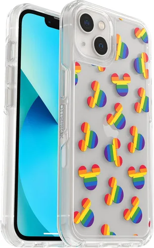 Miniatura 17 de OtterBox Symmetry Series Funda transparente solamente para iPhone 13, aerosol degradado Spray Ombre