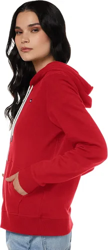Miniatura 4 de Tommy Hilfiger Zip-up Hoodie Classic Sweatshirt for Women with Drawstrings and Hood