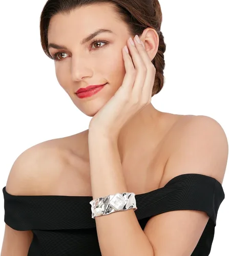 Miniatura 2 de Ross-Simons - Brazalete de perlas barrocas cultivadas con bisel en plata de ley, no conocido, 2233677