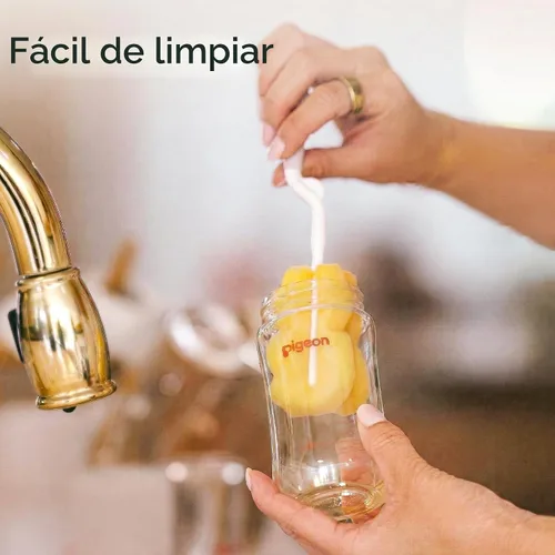Miniatura 8 de Pigeon Pezón de silicona (LL) con línea de agarre, sensación natural, más de 9 meses, 4