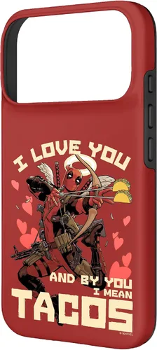 Miniatura 67 de Marvel Deadpool I Love You and by You I Mean Tacos - Carcasa para iPhone 17
