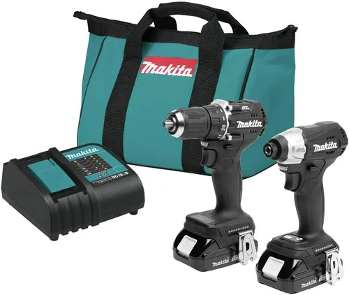 Makita CX203SYB 18V LXT® Litio-Ion Subcompacto sin Escobillas Kit Combo Inalámbrico de 2 Piezas (1.5Ah)
