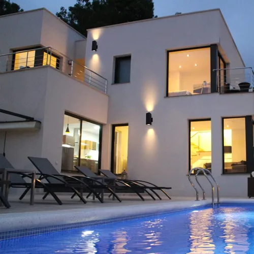 Miniatura 3 de mirrea Moderna luz de porche para exteriores, luz de patio en 2 luces, sensor de fotocélula del atardecer al amanecer con tubo rectangular