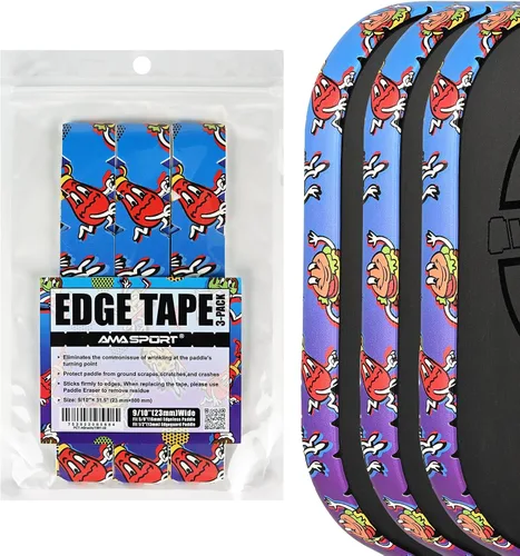 Miniatura 30 de PICKLETECH Pickleball Edge Guard Tape – Pink Unicorn Pattern Edge Tape for Pickleball Paddle - Fit Perfectly Curved Edge - No Wrinkling Sonrisa verde