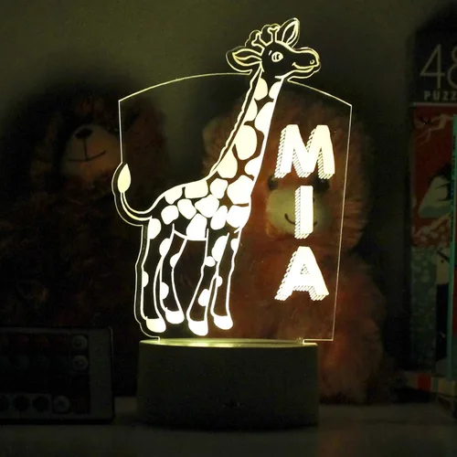 Miniatura 13 de Luz Nocturna Personalizada de Elefante Etchey, Luz Nocturna de Elefante, Habitación de Niño, Decoración de Dormitorio Infantil, Luz para Dormitorio