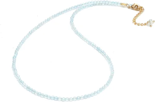 Miniatura 15 de Gempires - Gargantilla de cristal curativo hecha a mano, hipoalergénica, chapada en oro de 18 pulgadas, elegante joyería de uso diario