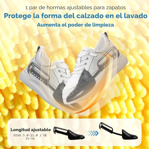 Miniatura 4 de Teletrogy Bolsa de Lavandería para Zapatos Mantén los Zapatos Limpios, Bolsa de Lavado de Zapatos para Lavadora, Bolsa de Lavado de Lavandería