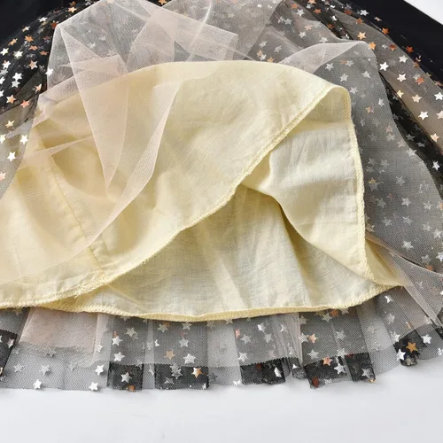 Miniatura 5 de VIKITA Vestidos de invierno de manga larga y tutú para niñas pequeñas de 3 a 7 años, vestido de fiesta y navidad para niñas