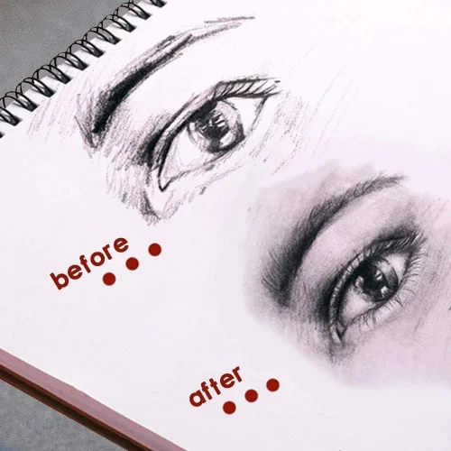 Miniatura 6 de N NOROCME 12 piezas de difuminos y tortillones mezcladores de arte en papel con sacapuntas de papel de lija y puntero para estudiante artista