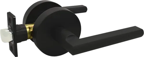 Miniatura 10 de Nuk3y Thor Series Slim Round Modern Contemporary (cerrojo de seguridad [cilindro único], negro mate)