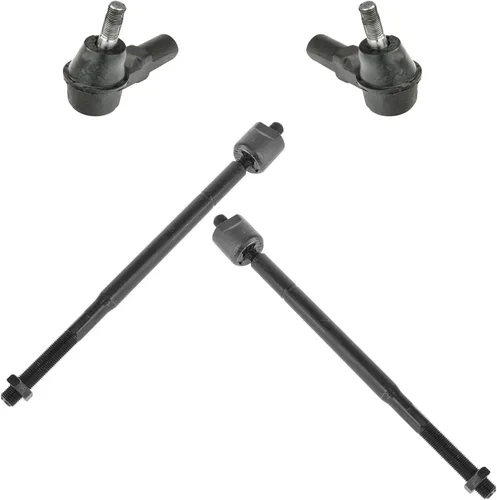 Miniatura 36 de TRQ Juego de barras de acoplamiento delanteras interiores y exteriores de 4 piezas compatible con Jeep Cherokee 1991-2001 y Comanche 91-92