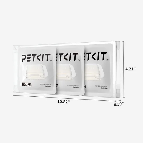 Miniatura 8 de PETKIT Eliminador de olores N50 2.0 exclusivo para PuraMax y PuraMax 2 caja de arena autolimpiante para gatos, caja de inodoro automático