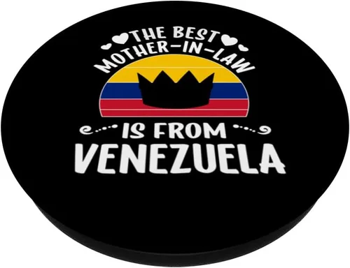 Miniatura 2 de La mejor suegra es Venezolana Venezuela Día de la Madre PopSockets intercambiable PopGrip