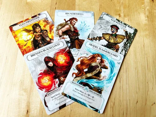 Miniatura 3 de Plaid Hat Games Ashes Reborn: Barajas de expansión Red Rains Frostwild Scourge - Juego de quimera y fénix para 1-2 jugadores, a partir de 14 años