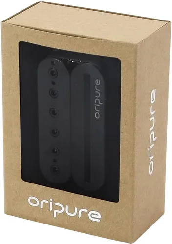 Miniatura 5 de Oripure Alnico 2 Pastillas Humbucker para guitarra con pastillas, pastilla de cuello, doble riel y tornillos Recogida