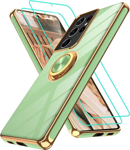 Miniatura 125 de Gritup Funda para Samsung Galaxy A14 5G: Funda Samsung A14 con 2 Protectores de Pantalla, Soporte de Anillo con Rotación 360°, Soporte Magnético