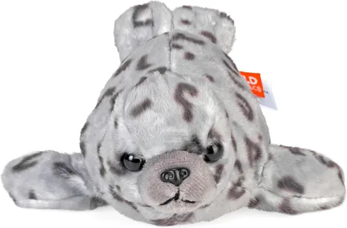 Miniatura 2 de Wild Republic Pocketkins Eco Harbor Seal, animal de peluche, 5 pulgadas, juguete de peluche, hecho de materiales reciclados, respetuoso con el medio