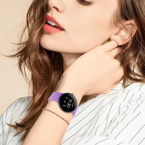 Miniatura 7 de Paquete de 5 bandas de reloj compatibles con Google Pixel 2/Pixel 3/Pixel 4 de 41mm para mujeres y hombres, correa de reemplazo deportiva duradera