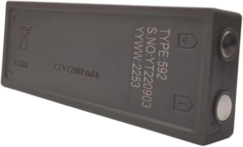 Miniatura 6 de 2 piezas 7.2V 2000mAh RSC7220 13445 NiMH batería de repuesto para Scanreco 592, 16131, 590, 960, BS590, Cifa, EA2512, Effer, Fasse, Fassi, FBS590